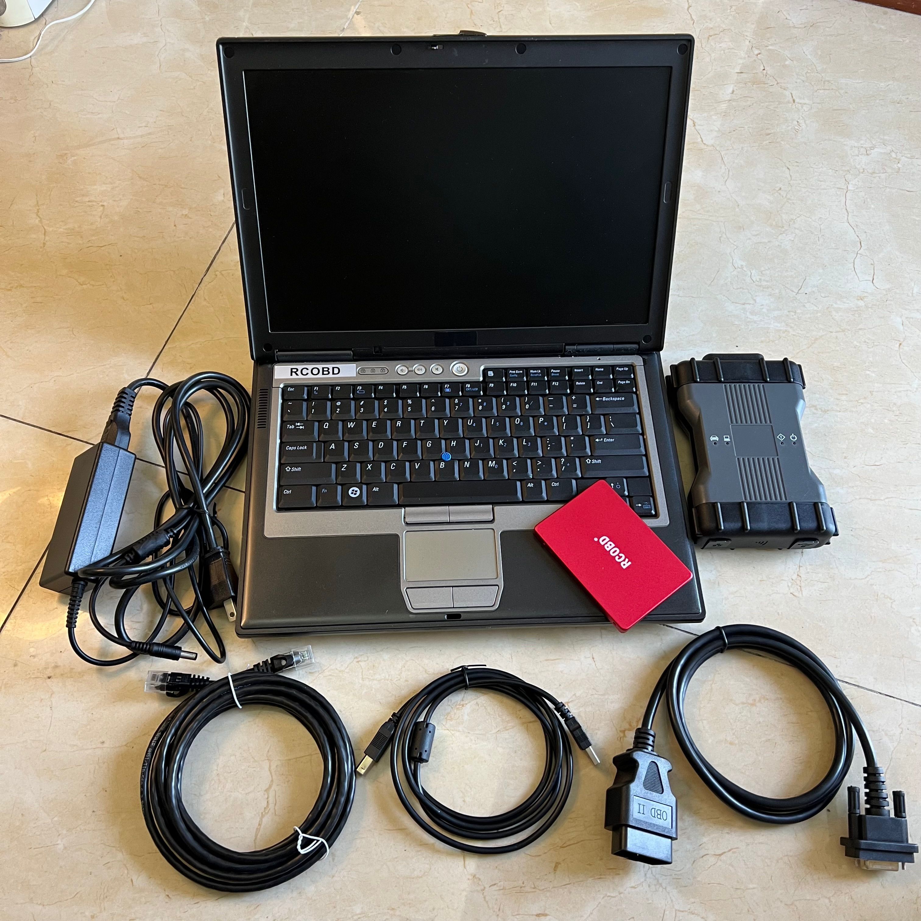 V2023.09 DOIP MB Star C6 support CAN BUS with SSD C6 WIFI laptop d630 Multiplexer vci Diagnosis Tool SD Connect