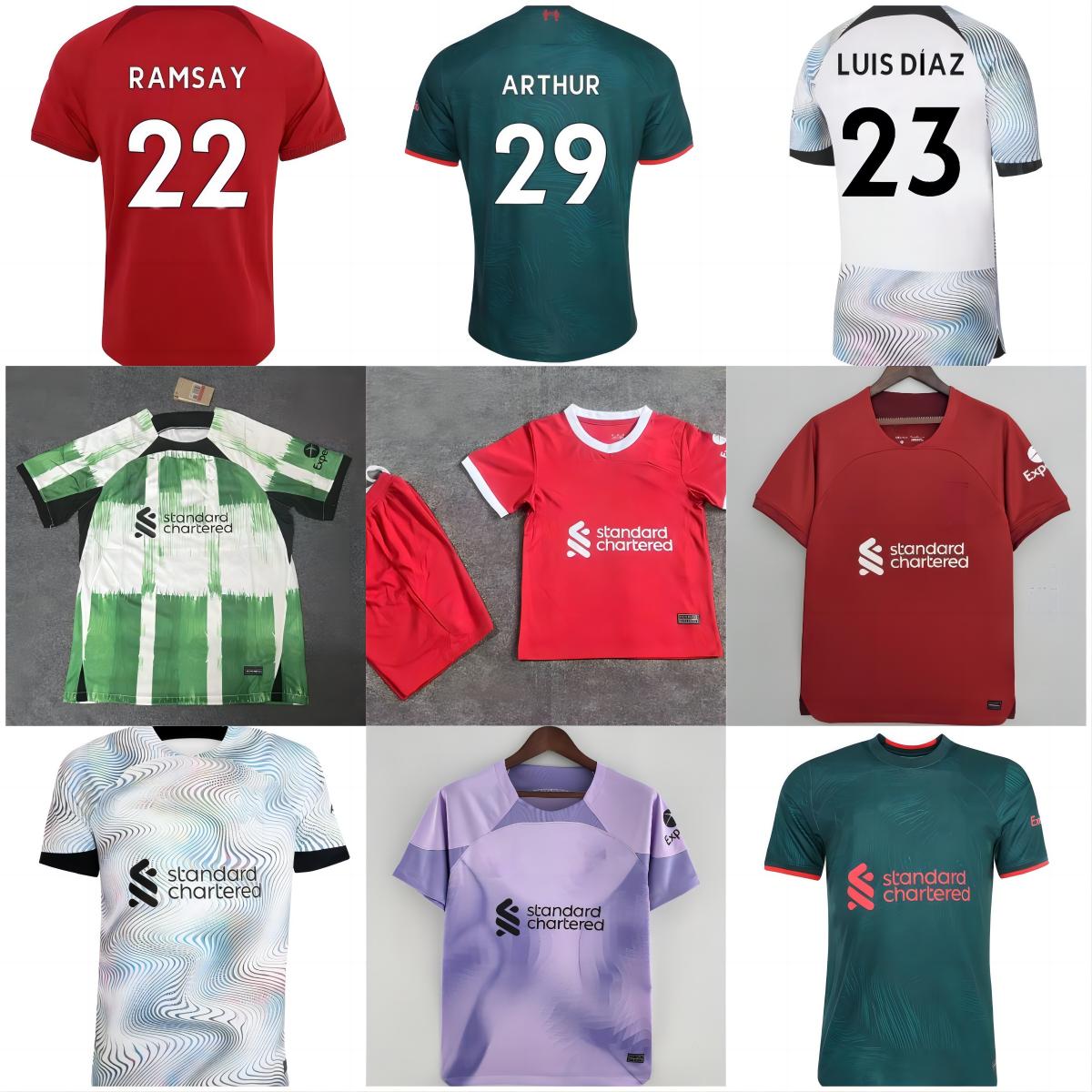 2023 new soccer jerseys SAHLAH football shirt ALEXANDER ARNOLD DARWIN Nunez DIaz Diogo Luis DIaz Carvalho maillot 2022 home 23 24 away fans player jersey men kids suit, 22 23 gk suit
2023 new soccer jerseys SAHLAH football shirt ALEXANDER ARNOLD DARWIN Nunez DIaz Diogo Luis DIaz Carvalho maillot 2022 home 23 24 away fans player jersey men kids suit, 22 23 gk suit