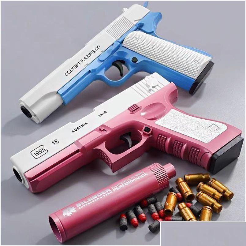Other Children Furniture Gun Toys Pistol Manual Eva Soft Foam Dart Shell Ejection Blaster Toy Firing With Silencer For Kid A Dhhai
Other Children Furniture Gun Toys Pistol Manual Eva Soft Foam Dart Shell Ejection Blaster Toy Firing With Silencer For Kid A Dhhai