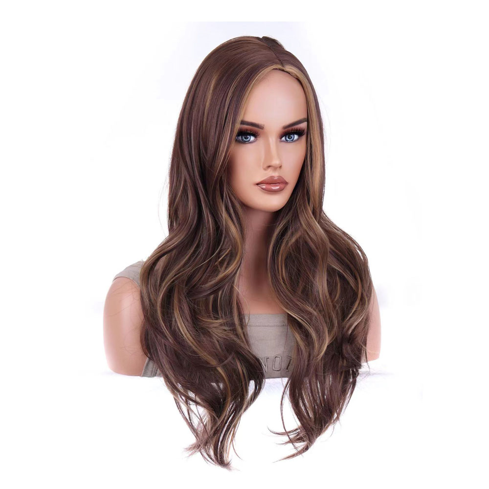 Mix Brown Ombre Wig WoodFestival Wavy Long Synthetic Hair Daliy Wear For Women, Dark brown
Mix Brown Ombre Wig WoodFestival Wavy Long Synthetic Hair Daliy Wear For Women, Dark brown