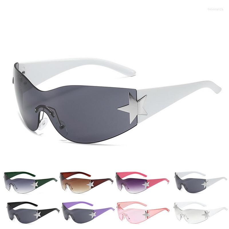 Sunglasses Punk One Piece Goggle Y2k Sun Glasses Star Eyewear UV400 Female Designer Five
Sunglasses Punk One Piece Goggle Y2k Sun Glasses Star Eyewear UV400 Female Designer Five