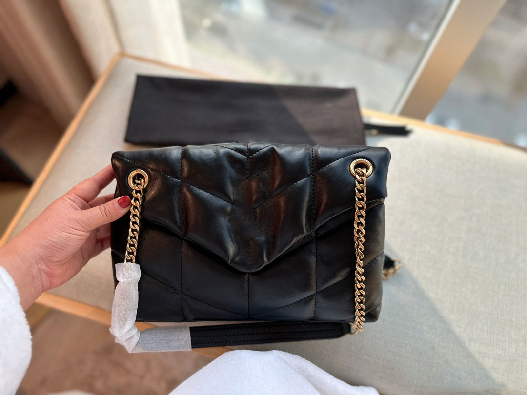 Luxury Designer Woman Bag Handbag Women LOULOU Y-Shaped Shoulder Bags Genuine Leather soft leather is lambskin Messenger Purse Chain with card holder slot clutch, ...
Luxury Designer Woman Bag Handbag Women LOULOU Y-Shaped Shoulder Bags Genuine Leather soft leather is lambskin Messenger Purse Chain with card holder slot clutch, ...
