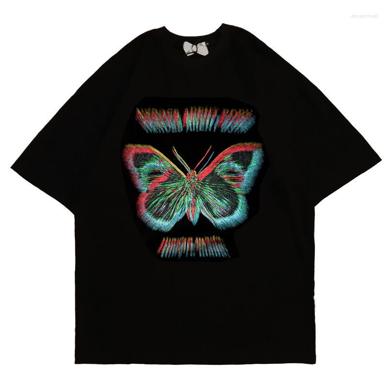 Men's T Shirts Oversized Hip Hop Men Women T-shirt Summer Short Sleeve Shirt Butterfly Printing Unisex Tshirt Tops Harajuku Streetwear, Black
Men's T Shirts Oversized Hip Hop Men Women T-shirt Summer Short Sleeve Shirt Butterfly Printing Unisex Tshirt Tops Harajuku Streetwear, Black
