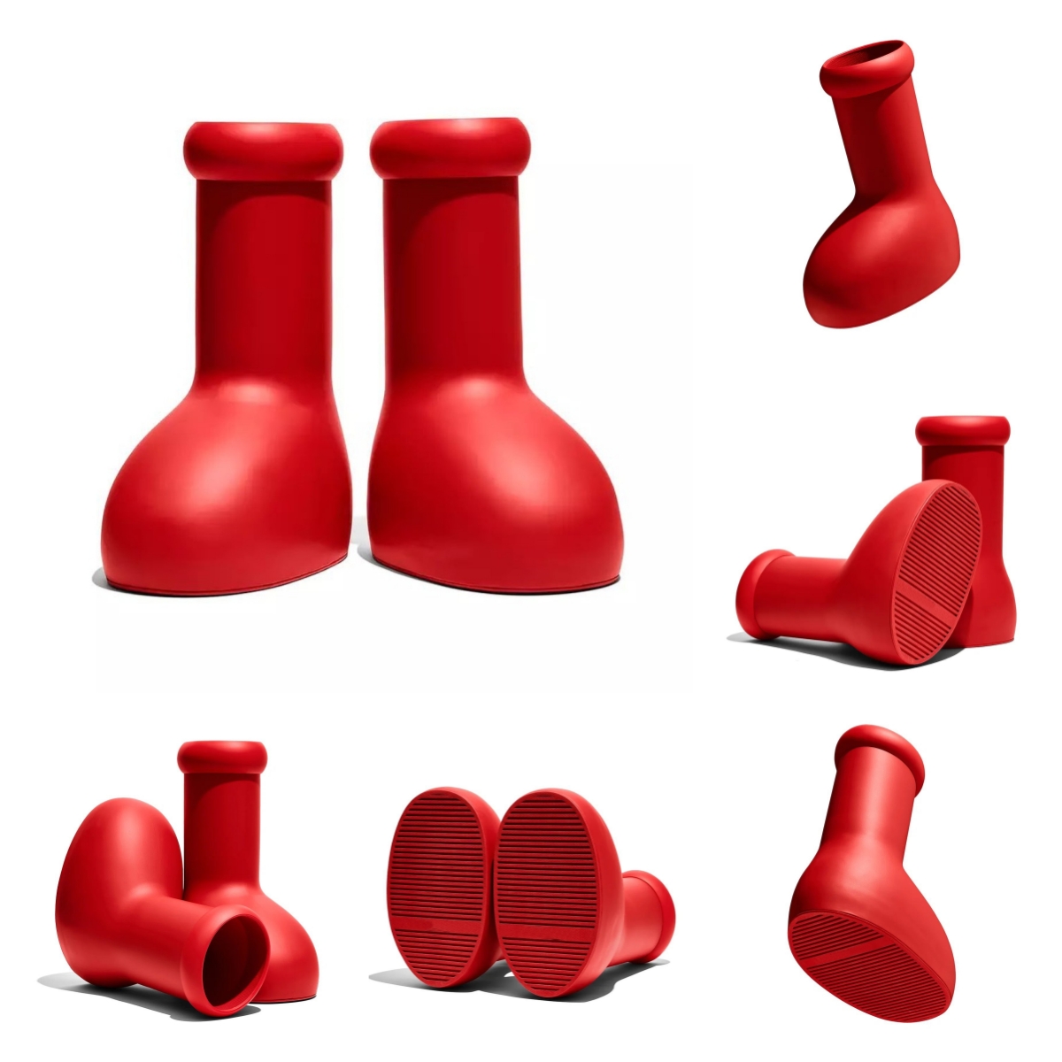 Designer Women Big Red Boots Man Rain Boots Thick-Soled Boots Child Cartoon Platform Boots Heightened Waterproof Light Fashion Luxury Shoes Size35-46
Designer Women Big Red Boots Man Rain Boots Thick-Soled Boots Child Cartoon Platform Boots Heightened Waterproof Light Fashion Luxury Shoes Size35-46