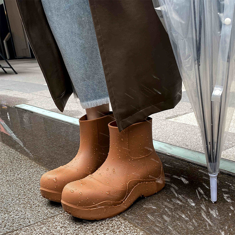 Rain Boots Women's Summer Short Rain Boots Rubber Walking Non-slip Waterproof Ankle Rainboots Shoe Leisure Thick Bottom Short Boot 230227, Green
Rain Boots Women's Summer Short Rain Boots Rubber Walking Non-slip Waterproof Ankle Rainboots Shoe Leisure Thick Bottom Short Boot 230227, Green
