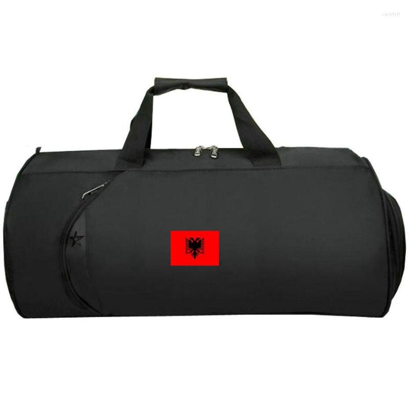 Duffel Bags Albania Flag Bag ALB National Banner Travel Tote Tirana Country Train Sling Handle Trip Duffle Print Luggage, Black
Duffel Bags Albania Flag Bag ALB National Banner Travel Tote Tirana Country Train Sling Handle Trip Duffle Print Luggage, Black
