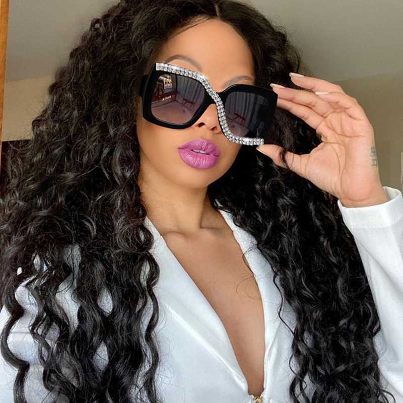 Sunglasses Wholesale Luxury Fashion Designer Bling Diamond Oversized Square Gradient Sun Shades For Men Women SellingSunglasses
Sunglasses Wholesale Luxury Fashion Designer Bling Diamond Oversized Square Gradient Sun Shades For Men Women SellingSunglasses