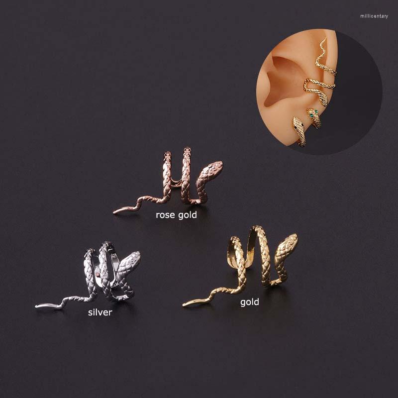 Backs Earrings 1 Piece Snake Fake Ear Conch Piercing Clip Cuff Copper Punk Style Unisex
Backs Earrings 1 Piece Snake Fake Ear Conch Piercing Clip Cuff Copper Punk Style Unisex