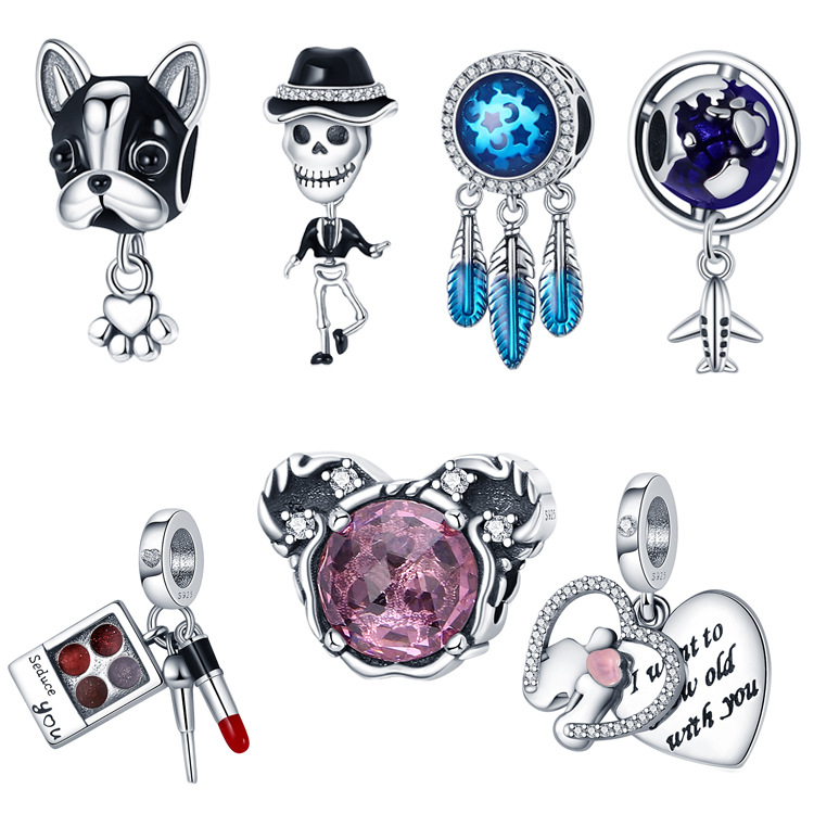 New Popular 925 Sterling Silver Pandora Skeleton Aircraft Earth Strings DIY Fashion Female Jewelry Wholesale Free Shipping
New Popular 925 Sterling Silver Pandora Skeleton Aircraft Earth Strings DIY Fashion Female Jewelry Wholesale Free Shipping