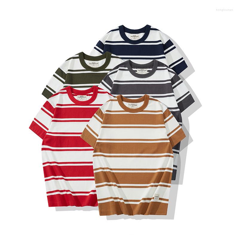 Men' T Shirts OK2173 230G High Quality Cotton Men' Navy Style Striped Casual T-shirt Teens Pullover Short Sleeve Simple Basic Daily, 2173 deep gray
Men' T Shirts OK2173 230G High Quality Cotton Men' Navy Style Striped Casual T-shirt Teens Pullover Short Sleeve Simple Basic Daily, 2173 deep gray