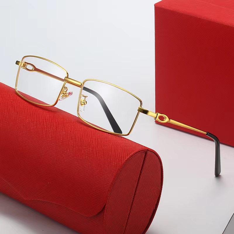 Sunglasses mens lunette carti sunglasses black sunglasses Gold Frame Optional Retro Glasses Beach Buffalo Horn Men Driving Glasses sunglasses designer