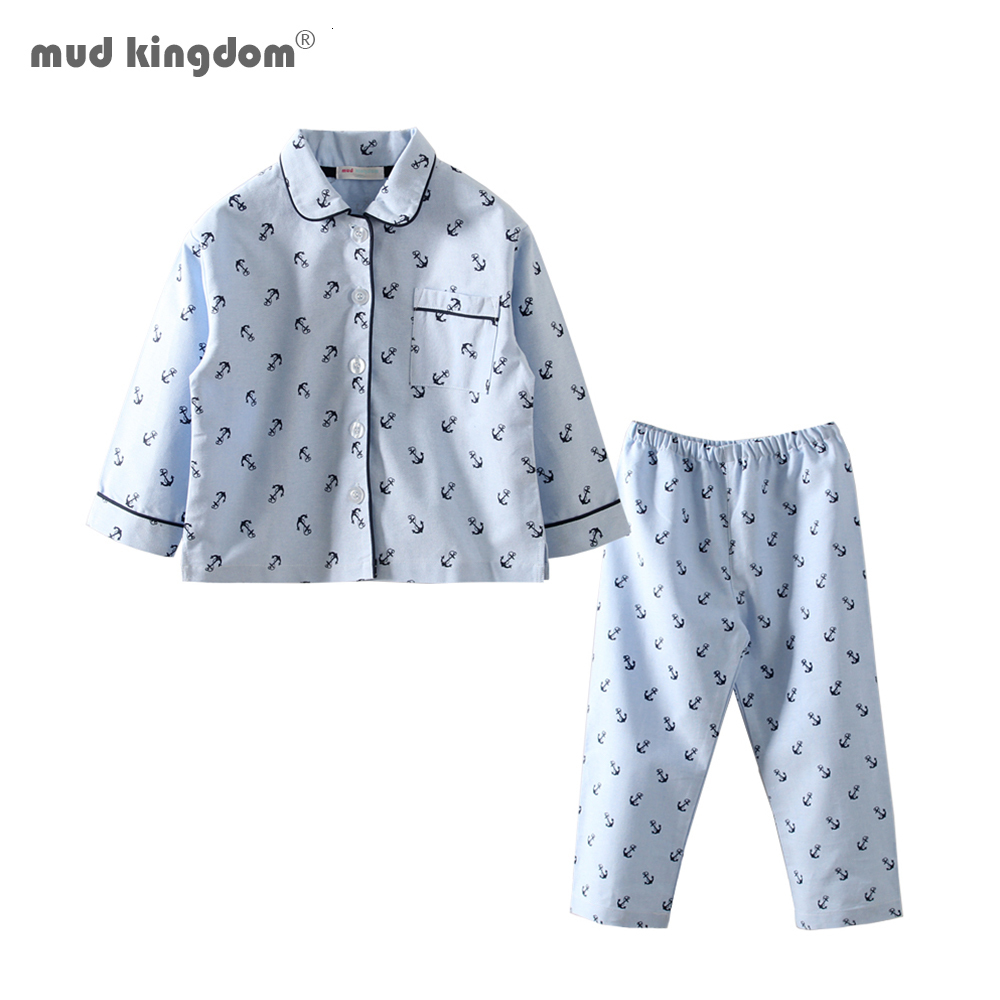 Pajamas Mudkingdom Boys Pajamas Set Anchor Print Turn-Down Collar Toddler Pajama Cute Kids Sleepwear Clothes Boys Nautical Jammies 230227, Blue
Pajamas Mudkingdom Boys Pajamas Set Anchor Print Turn-Down Collar Toddler Pajama Cute Kids Sleepwear Clothes Boys Nautical Jammies 230227, Blue