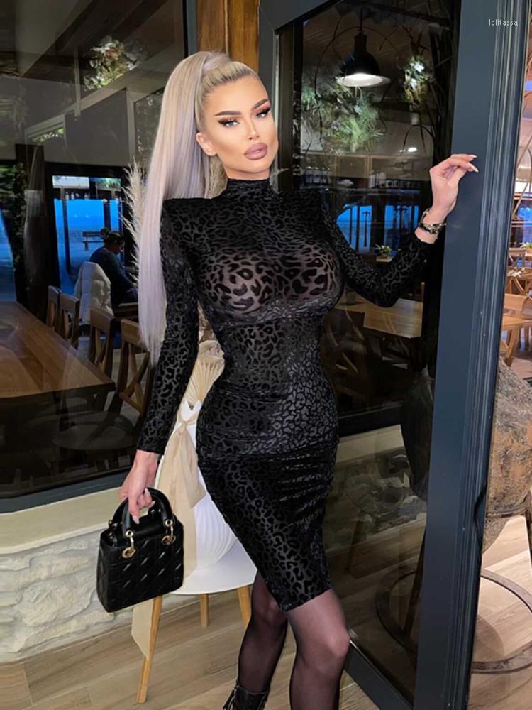 Casual Dresses Est 2023 / Designer Star Fashion Women' Long Sleeve Sexy Perspective Leopard Emboss Velvet Stretchy Dress, Purple
Casual Dresses Est 2023 / Designer Star Fashion Women' Long Sleeve Sexy Perspective Leopard Emboss Velvet Stretchy Dress, Purple