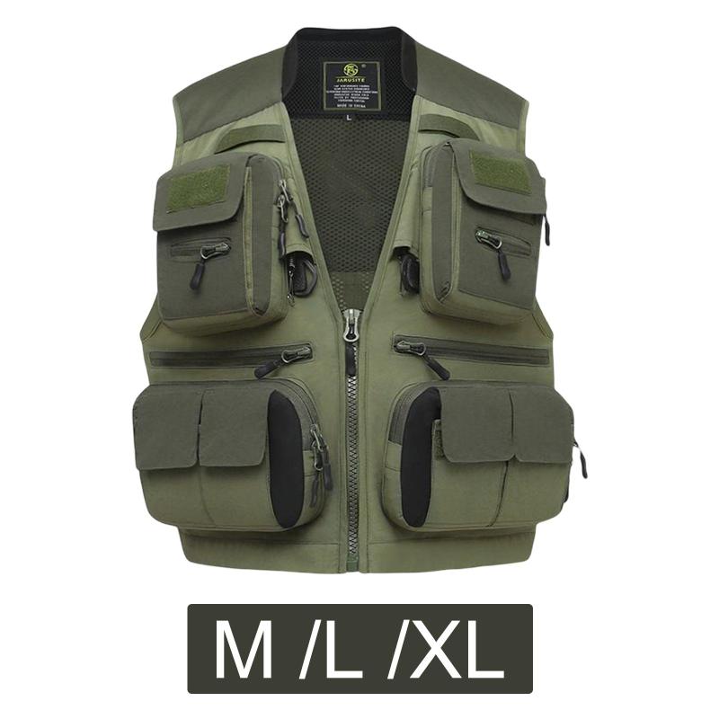 Hunting Jackets Sleeveless Jacket Waistcoat Summer Work Breathable Fishing Vest For ClimbingHunting, Picture shown
Hunting Jackets Sleeveless Jacket Waistcoat Summer Work Breathable Fishing Vest For ClimbingHunting, Picture shown
