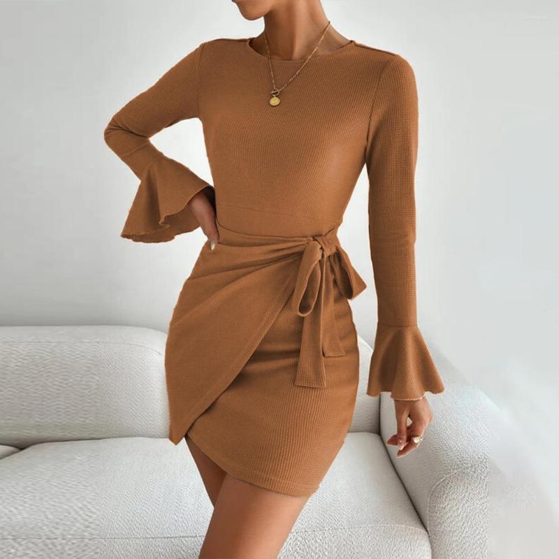 Casual Dresses Sexy Split Nightclub Dress Autumn Winter Flared Long Sleeve Bdoycon For Women O Neck High Waist Slim Lace Up Mini, Light brown
Casual Dresses Sexy Split Nightclub Dress Autumn Winter Flared Long Sleeve Bdoycon For Women O Neck High Waist Slim Lace Up Mini, Light brown
