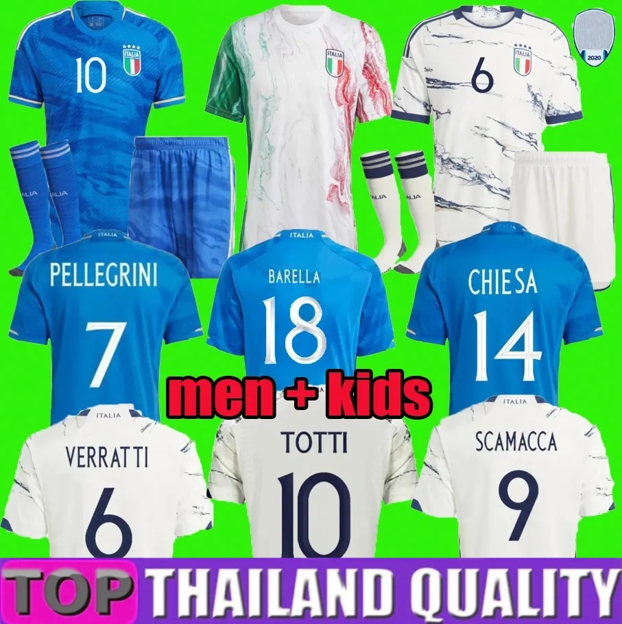 22 23 italy soccer jerseys Italia 22 23 24 maglie da calcio VERRATTI CHIESA GNONTO football Shirt LORENZO PINAMONTI POLITANO GRIFO uniform men kids kit Player version, 23 24 home aldult player
22 23 italy soccer jerseys Italia 22 23 24 maglie da calcio VERRATTI CHIESA GNONTO football Shirt LORENZO PINAMONTI POLITANO GRIFO uniform men kids kit Player version, 23 24 home aldult player