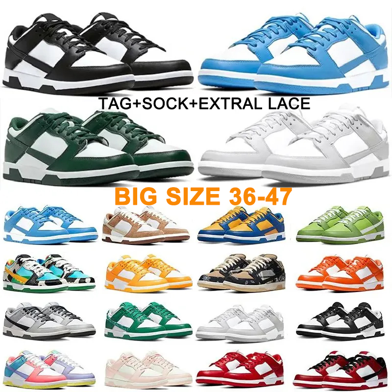 Low Dunks Men Women Sb Running Shoes Sneakers White Black Panda Grey Fog Unc Varsity Strangelove Unc Triple Pink Flat Casual Trainers Sneakers 36-47, 40
Low Dunks Men Women Sb Running Shoes Sneakers White Black Panda Grey Fog Unc Varsity Strangelove Unc Triple Pink Flat Casual Trainers Sneakers 36-47, 40