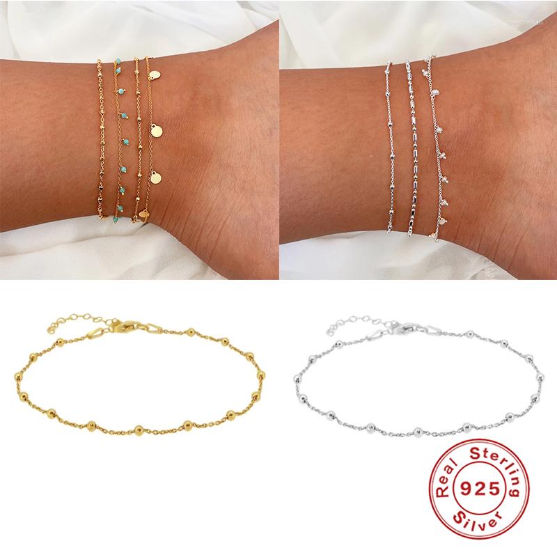 Anklets 925 Sterling Silver Foot Leg Chain Ankle Bracelets For Women Lovers' Valentine's Day Minimalist Gifts Fine Jewelry
Anklets 925 Sterling Silver Foot Leg Chain Ankle Bracelets For Women Lovers' Valentine's Day Minimalist Gifts Fine Jewelry