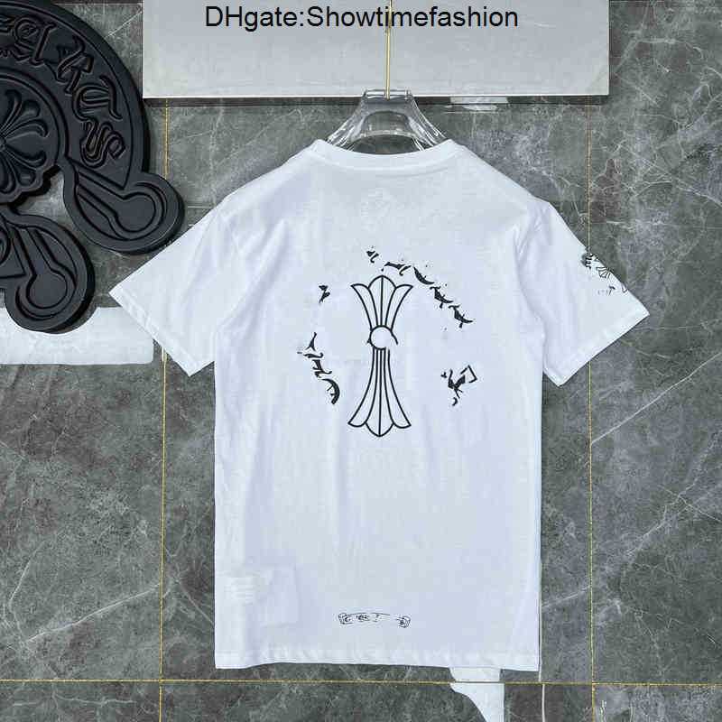 Correct Version of Ch Hearts22ss Letter Collar Large Long Cross Arm Short Sleeve T-shirt for Lovers ZJ7S, White
Correct Version of Ch Hearts22ss Letter Collar Large Long Cross Arm Short Sleeve T-shirt for Lovers ZJ7S, White