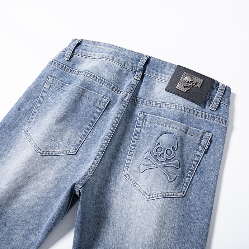 Men's Jeans Spring Summer Thin Slim Fit European American High-end Brand Small Straight Double F Pants Q9538-2, 9534
Men's Jeans Spring Summer Thin Slim Fit European American High-end Brand Small Straight Double F Pants Q9538-2, 9534