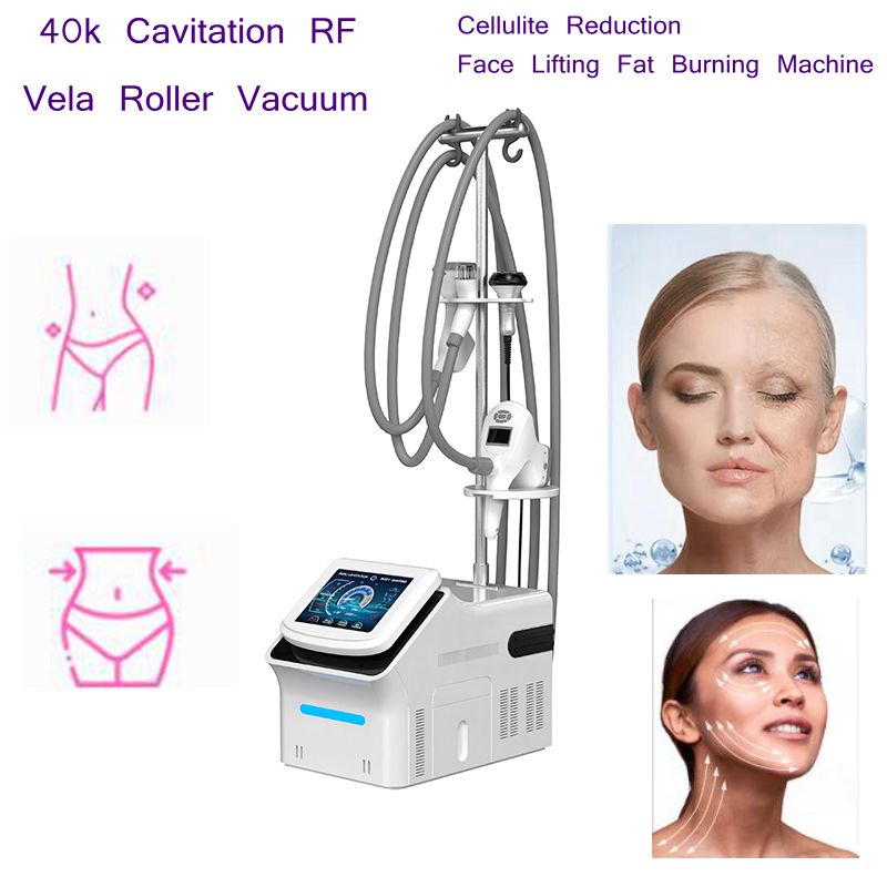 Portable 40k Cavitation Slimming Machine RF Vela Roller Vacuum Massage Beaut Infrared For Bodys Shaping Cellulite Reduction Face Lifting Fat Burning Machine
Portable 40k Cavitation Slimming Machine RF Vela Roller Vacuum Massage Beaut Infrared For Bodys Shaping Cellulite Reduction Face Lifting Fat Burning Machine