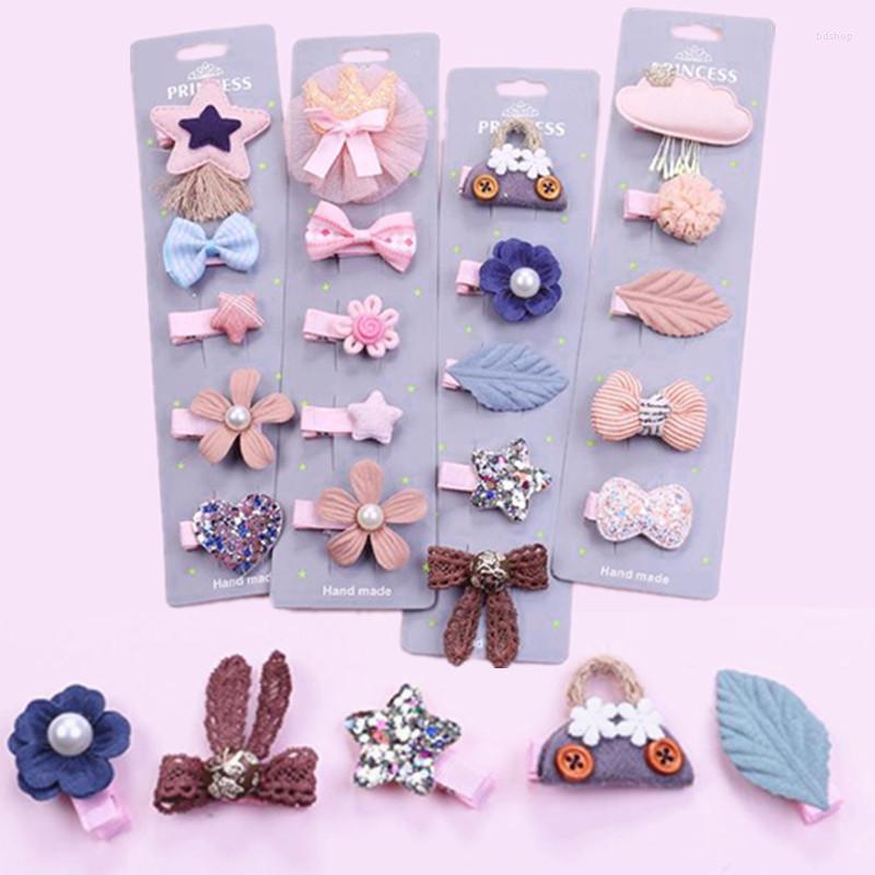 Hair Accessories 5 Pcs/Set Cartoon Crown Bow Girls Fashion Cute Pins Handmade Princess Barrettes Kids, Style 4
Hair Accessories 5 Pcs/Set Cartoon Crown Bow Girls Fashion Cute Pins Handmade Princess Barrettes Kids, Style 4
