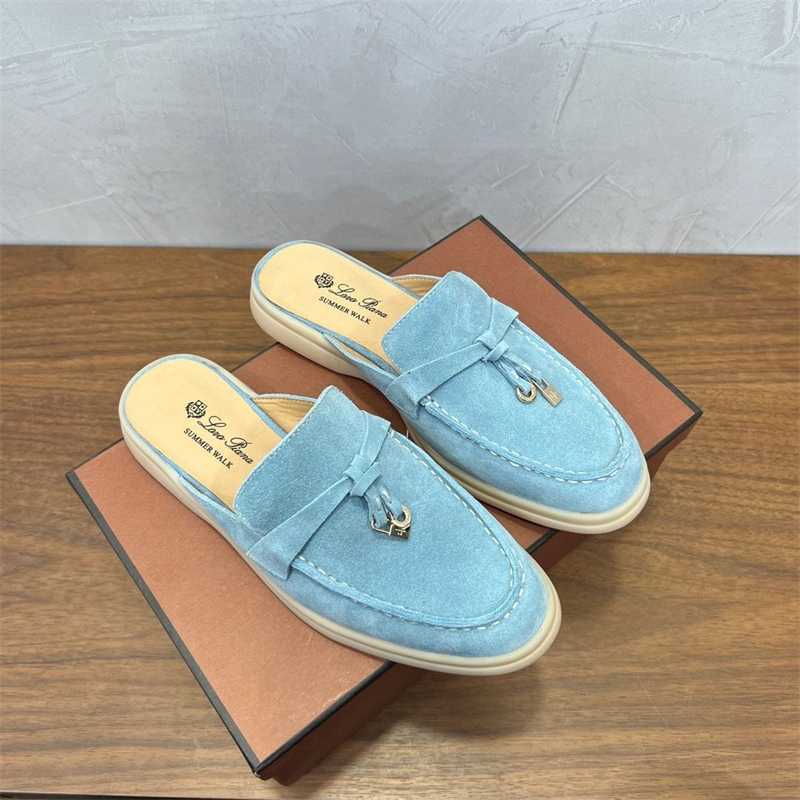 Shoes Factory Designer Loropiana Women's Shoes Spring and Summer Cowhide Muller Shoes Tassel Pendant Baotou Half Slippers, Red
Shoes Factory Designer Loropiana Women's Shoes Spring and Summer Cowhide Muller Shoes Tassel Pendant Baotou Half Slippers, Red