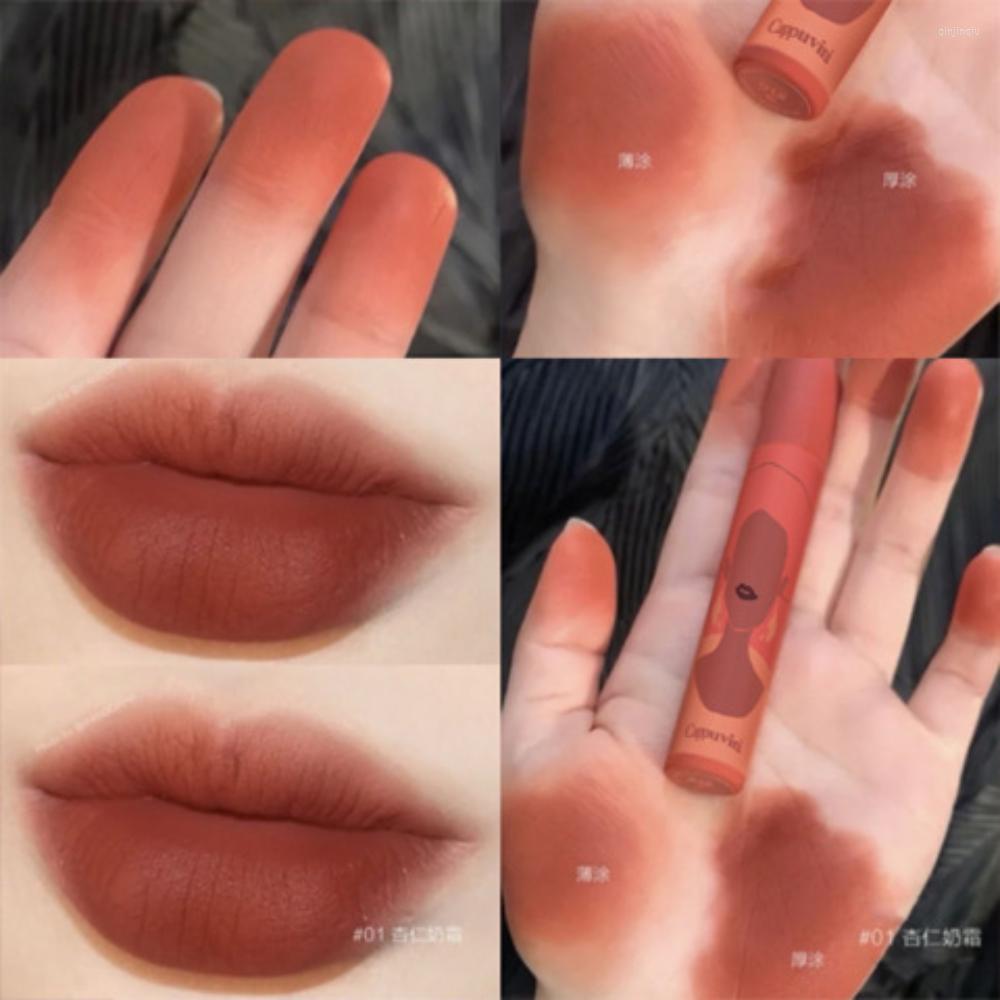 Lip Gloss Chestnut Velvet Matte Liquid Lipstick Waterproof Long Lasting Women Red Tint Beauty Cosmetics, 03
Lip Gloss Chestnut Velvet Matte Liquid Lipstick Waterproof Long Lasting Women Red Tint Beauty Cosmetics, 03