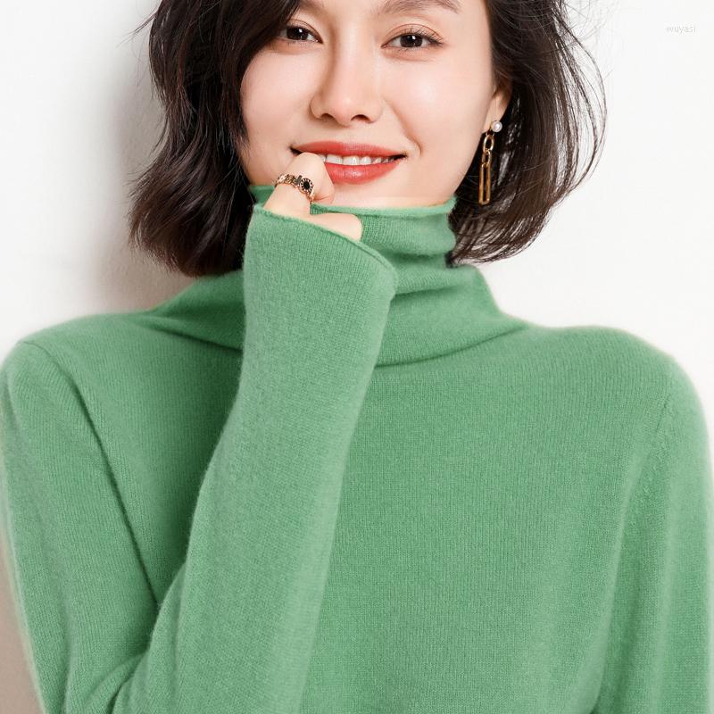 Women's Sweaters Pure Wool Autumn And Winter Sweater Women Pile Neck Pullover Slim Solid Color Knit Bottoming Shirt, Camel
Women's Sweaters Pure Wool Autumn And Winter Sweater Women Pile Neck Pullover Slim Solid Color Knit Bottoming Shirt, Camel