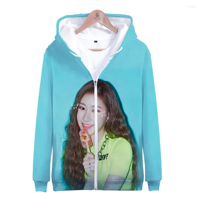 Men's Hoodies ITZY YUNA RYUJIN CHAERYEONG LIA YEJI Clothes Cos Coat Autumn And Winter Zipper Hooded Sweatshirt Unisex Parent-child Love, 05
Men's Hoodies ITZY YUNA RYUJIN CHAERYEONG LIA YEJI Clothes Cos Coat Autumn And Winter Zipper Hooded Sweatshirt Unisex Parent-child Love, 05