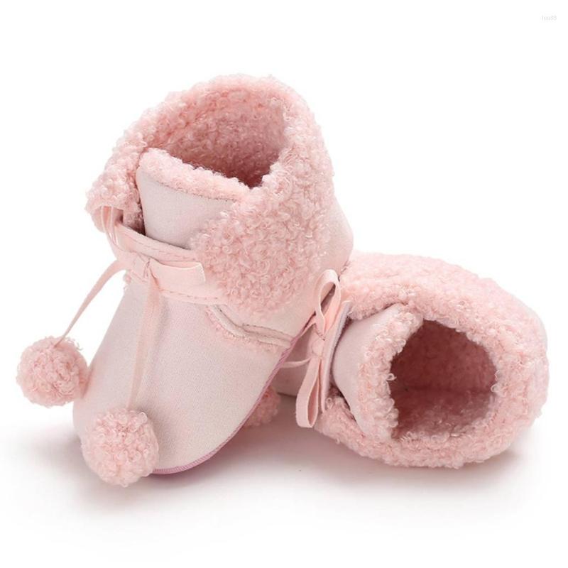 First Walkers Baby Boys Girls Pom Booties Non Skid Bottom Sole Infant Toddler Winter Flat Bow Knot Shoes, Gray 11cm
First Walkers Baby Boys Girls Pom Booties Non Skid Bottom Sole Infant Toddler Winter Flat Bow Knot Shoes, Gray 11cm