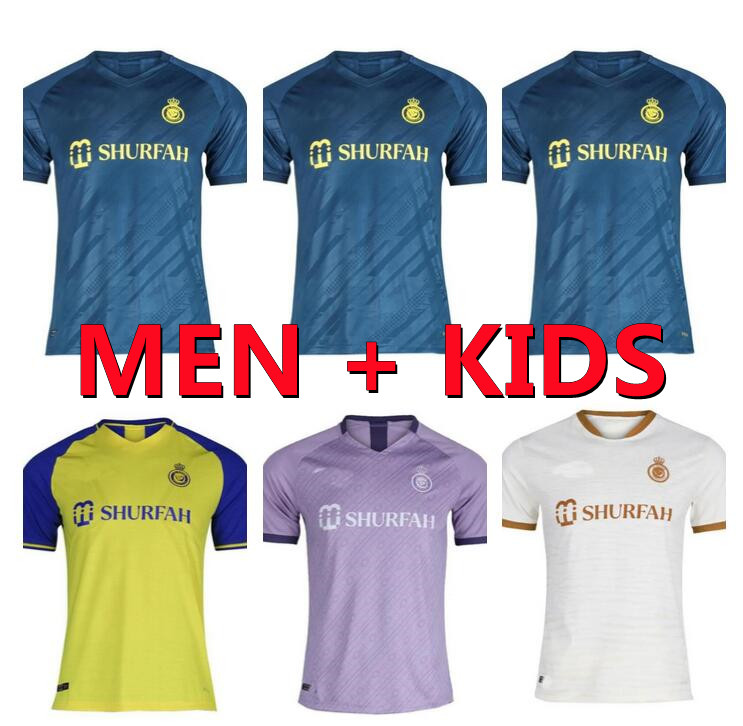 Al Nassr FC soccer Jerseys Ronaldo 2022 2023 Home yellow away blue third 22 23 CR7 Gonzalo Martinez Talisca Ghislain Konan Vincent Aboubakar men Football shiirt, Orange
Al Nassr FC soccer Jerseys Ronaldo 2022 2023 Home yellow away blue third 22 23 CR7 Gonzalo Martinez Talisca Ghislain Konan Vincent Aboubakar men Football shiirt, Orange