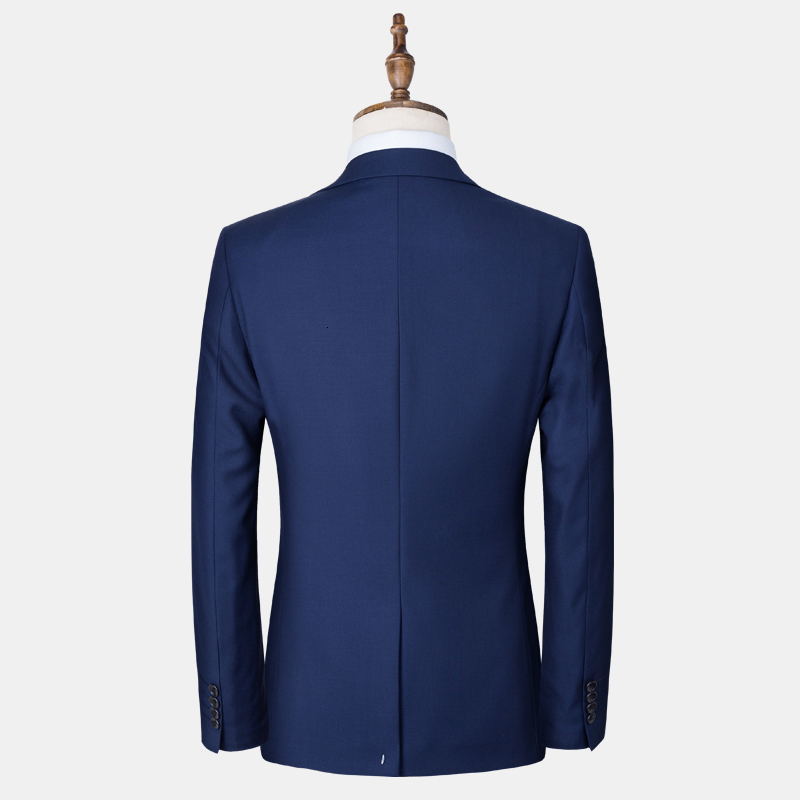 Men's Suits Blazers Boutique Blazer Vest Pants Men's Suit Fashion Business Elegant Solid Color 2 Buttons Gentleman Wedding Formal 3 Piece Se