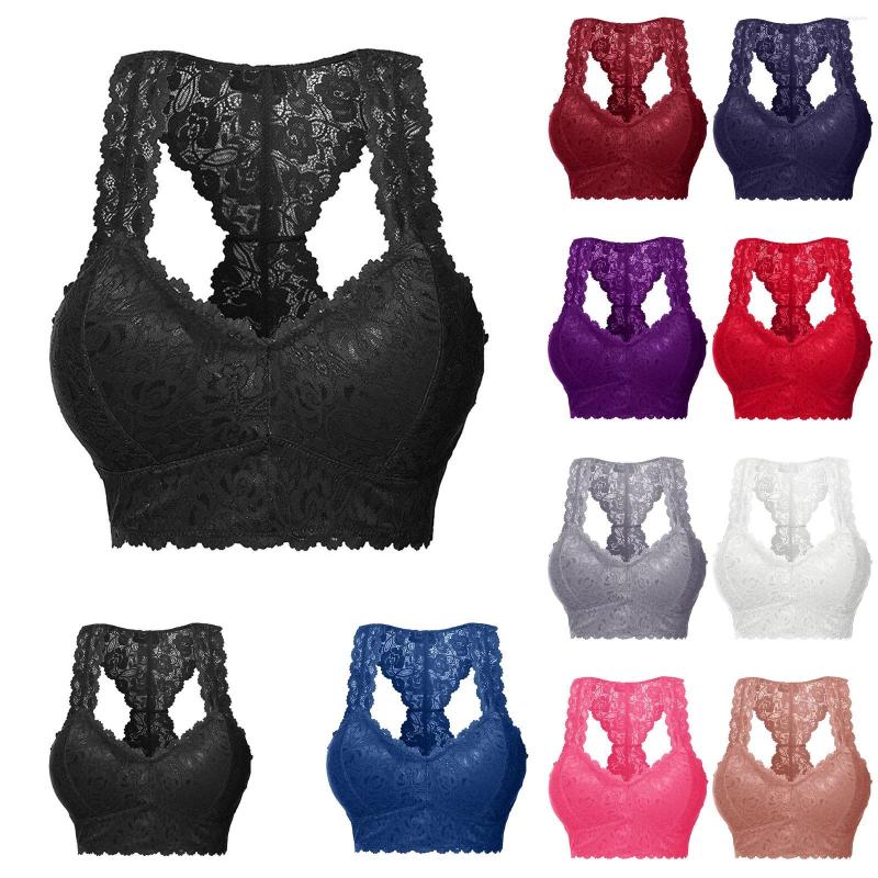 Bras Womens Sexy Lace Lingerie Vest Bra Wireless Breathable Chest Pad Underwear Girls V-neck Female Solid Color Bralette, Purple
Bras Womens Sexy Lace Lingerie Vest Bra Wireless Breathable Chest Pad Underwear Girls V-neck Female Solid Color Bralette, Purple