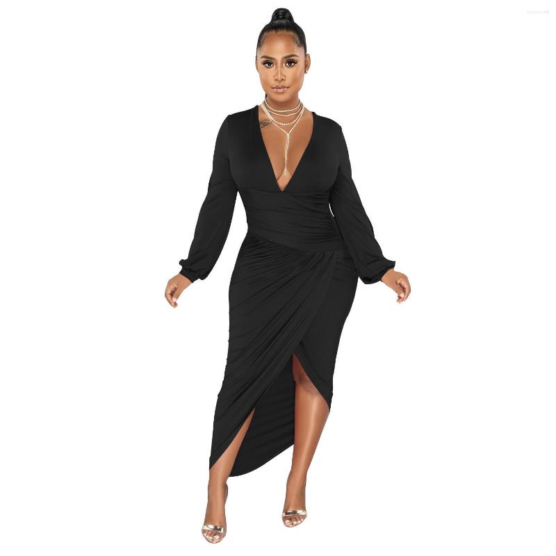 Casual Dresses Cutubly Long Sleeve Dress Pleated Outfit Women Split Lady Female Women' Solid V-Neck Fashion Vestidos Clothing Skirts, Black
Casual Dresses Cutubly Long Sleeve Dress Pleated Outfit Women Split Lady Female Women' Solid V-Neck Fashion Vestidos Clothing Skirts, Black