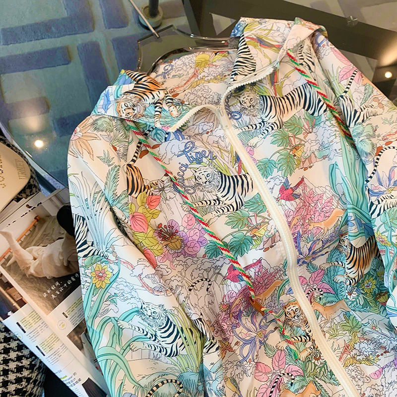 Womens Two Piece Pants Summer Fashion Womens Tracksuit Two Piece Sets Womens Outifits Casual Zip Hooded Sweater shortsSuit Tiger Print Clothes Top 230