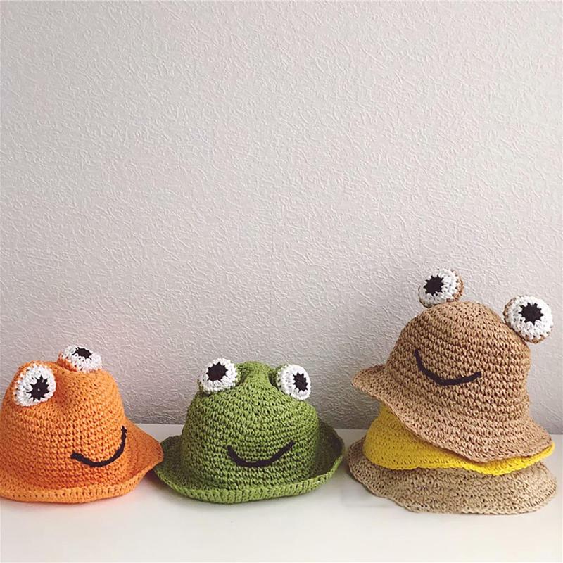 Hats 3-7Years Kids Girls Bucket Hat Frog Pattern Fisherman Cap Sun-Resistant For Summer
Hats 3-7Years Kids Girls Bucket Hat Frog Pattern Fisherman Cap Sun-Resistant For Summer