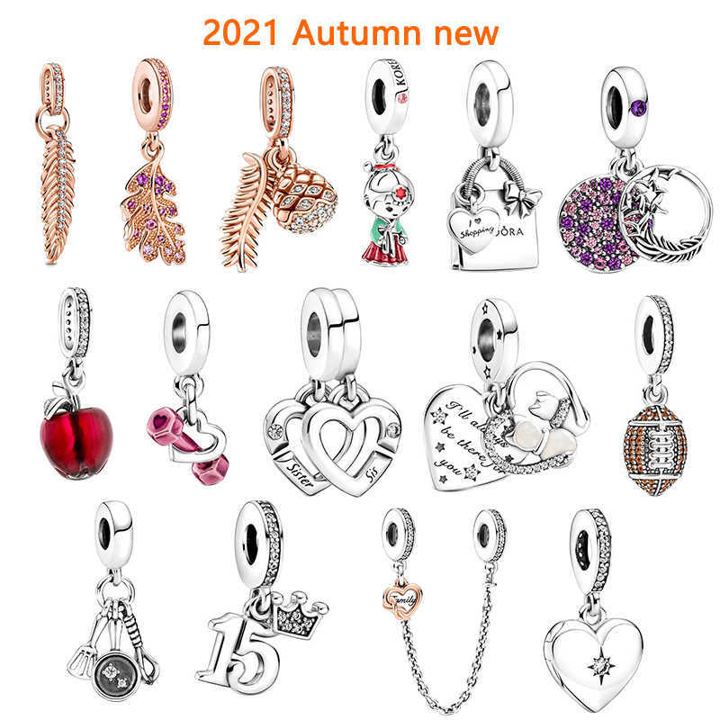 Charm Bracelets 2022 fall new style 925 silver red apple dumbbell shopping bag charm suitable for original DIY bracelet woman jewelry making L230227
Charm Bracelets 2022 fall new style 925 silver red apple dumbbell shopping bag charm suitable for original DIY bracelet woman jewelry making L230227
