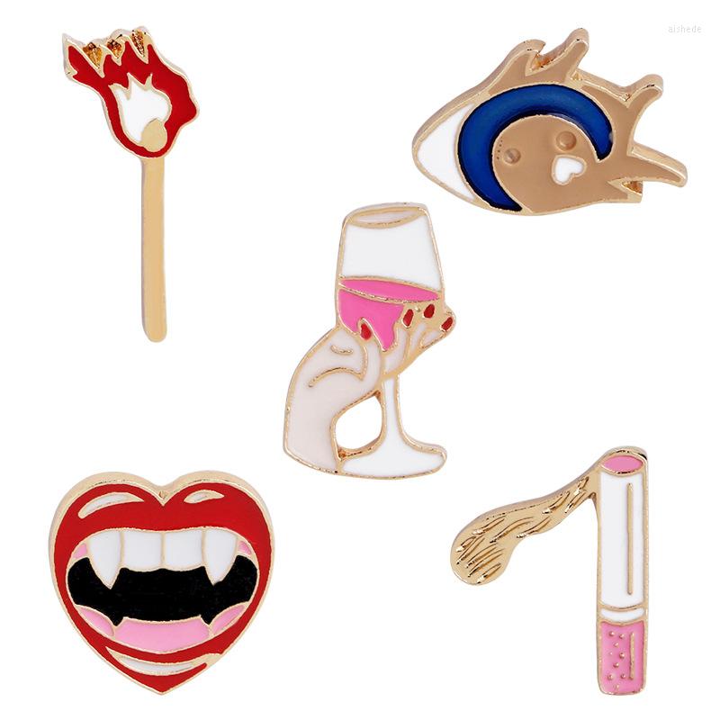 Brooches Fashion Women Girl Rainbow Enamel Lapel Heart Wine Glasses Badges Backpack Cute Pins Gifts Wholesale Jewelry
Brooches Fashion Women Girl Rainbow Enamel Lapel Heart Wine Glasses Badges Backpack Cute Pins Gifts Wholesale Jewelry