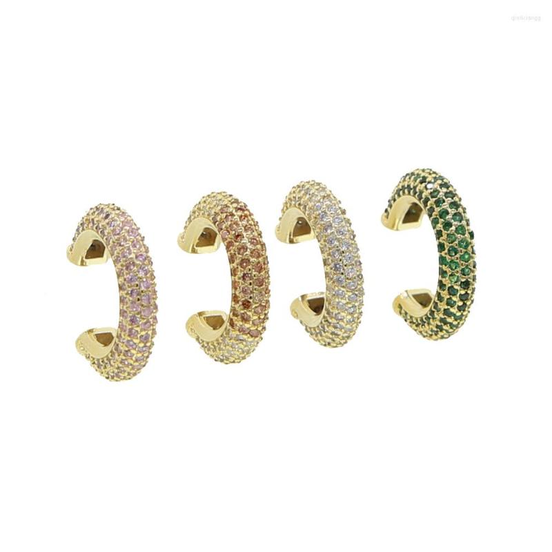 Backs Earrings 1 Piece 4 Colors White Pink Green Round Circle Cubic Zirconia Ear Cuff No Piercing Women Clip On Earring
Backs Earrings 1 Piece 4 Colors White Pink Green Round Circle Cubic Zirconia Ear Cuff No Piercing Women Clip On Earring