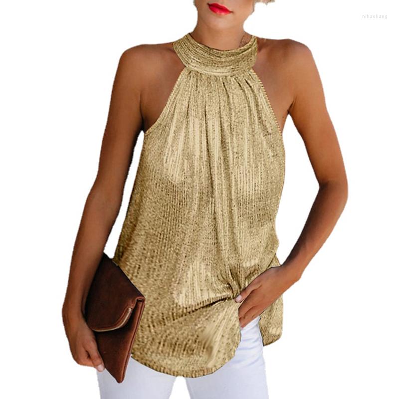 Women' Tanks Sleeveless T-Shirt Urban Sexy Elegant Halter Zip Casual Women Tops Solid Streetwear Women' Fashion Tank Top Club Party, Gold
Women' Tanks Sleeveless T-Shirt Urban Sexy Elegant Halter Zip Casual Women Tops Solid Streetwear Women' Fashion Tank Top Club Party, Gold