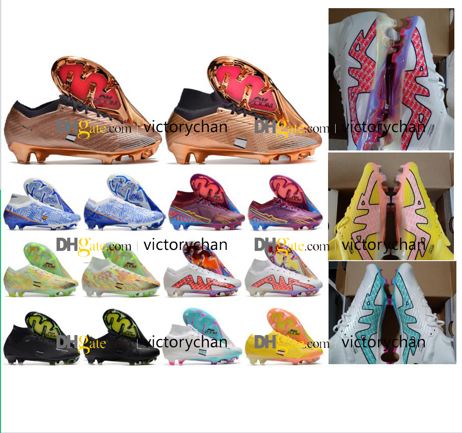 Gift Bag Soccer Football Boots Kids Womens Mercurial Superfly 9 Vapores 15 Elite FG Mens CR7 Ronaldo Mbappe ACC Shoes Boys Girls Training Soccer Cleats Size EUR35-46
Gift Bag Soccer Football Boots Kids Womens Mercurial Superfly 9 Vapores 15 Elite FG Mens CR7 Ronaldo Mbappe ACC Shoes Boys Girls Training Soccer Cleats Size EUR35-46