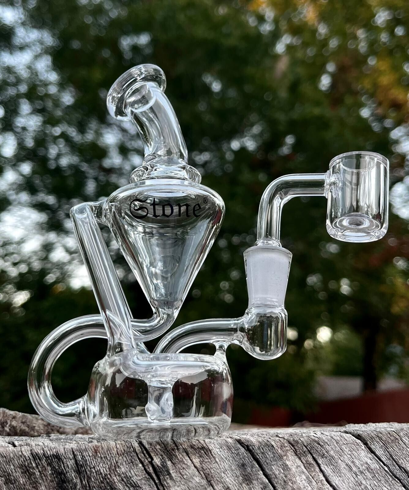 5.1 inchs Mini Oil Rigs Hookahs Small Bong Thick glass Water Bongs Beaker Base Dab Smoking Pipe Accessories With 10mm banger