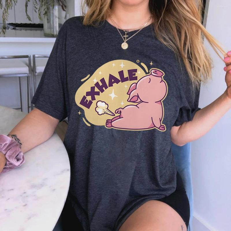Women's T Shirts Lovely Piglets Do Sports T-shirt Harajuku Exhale Yoga Tops Funny Women Tee Cute Oversized Ulzzang Graphic Sweatshirt, Pink
Women's T Shirts Lovely Piglets Do Sports T-shirt Harajuku Exhale Yoga Tops Funny Women Tee Cute Oversized Ulzzang Graphic Sweatshirt, Pink