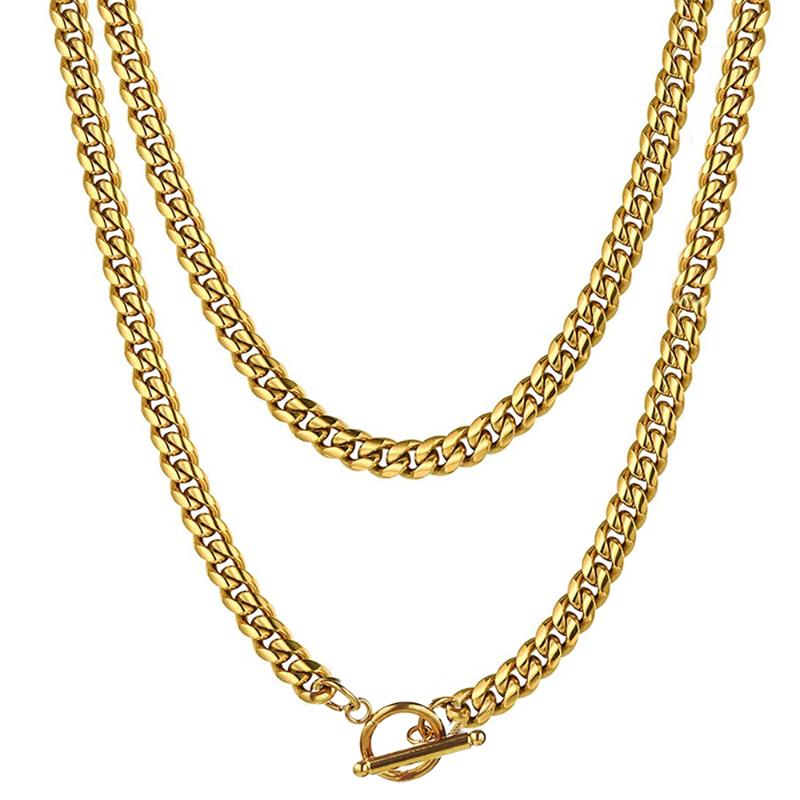 Pendant Necklaces 18CM 22CM 40CM 60CM Stainless Steel Thick Cuban Link Chain For Men Women Toggle Necklace Choker Collar Chunky Jewelry
Pendant Necklaces 18CM 22CM 40CM 60CM Stainless Steel Thick Cuban Link Chain For Men Women Toggle Necklace Choker Collar Chunky Jewelry