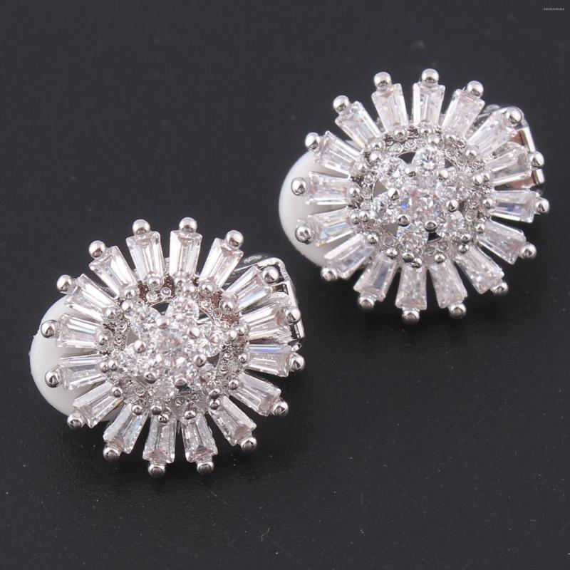 Backs Earrings WENHQ Design Copper 18K Plated Stud Clip On Sparkly Cubic Zircon No Pierced Ear Cuff Jewelry For Women
Backs Earrings WENHQ Design Copper 18K Plated Stud Clip On Sparkly Cubic Zircon No Pierced Ear Cuff Jewelry For Women