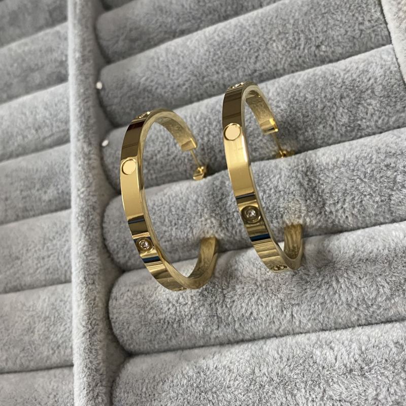 Mixed Style Women Designer Studs 3 Colors Titanium Steel Fashion Couple Earrings Logo Printed
Mixed Style Women Designer Studs 3 Colors Titanium Steel Fashion Couple Earrings Logo Printed