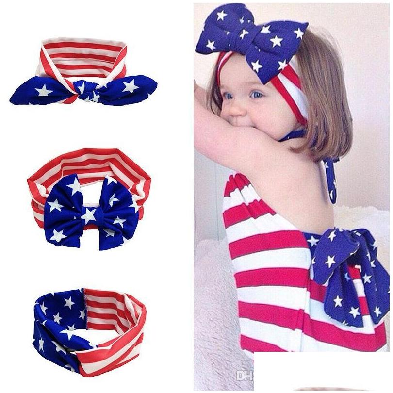 Hair Accessories New Newborn American Stars Stripes Flag Headband National Day Kids Bow Elasticity Band Drop Delivery Baby Maternity Dhtkd, See show
Hair Accessories New Newborn American Stars Stripes Flag Headband National Day Kids Bow Elasticity Band Drop Delivery Baby Maternity Dhtkd, See show