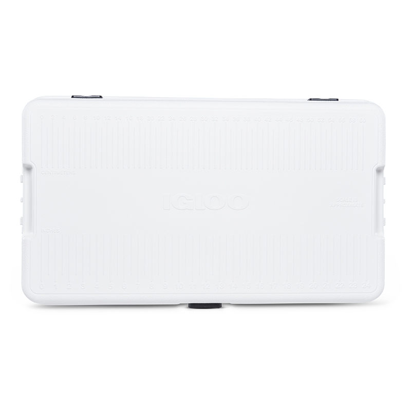 Igloo 70 Qt Marine 5 Day Cooler Ice Chest White compass