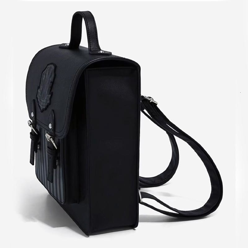 School Bags 2023 Wednesday Addams Backpack girl Nevermore Vintage Students Books Bag Casual Portable Teenage Girls CambridgeBag 230227